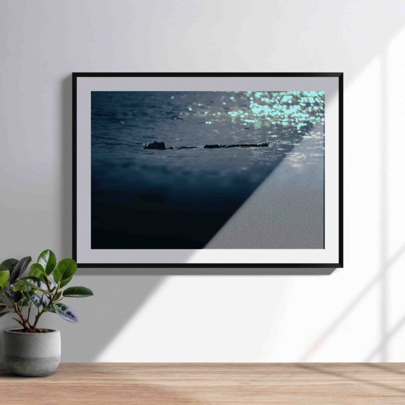 Seul, suspendu sur l’eau